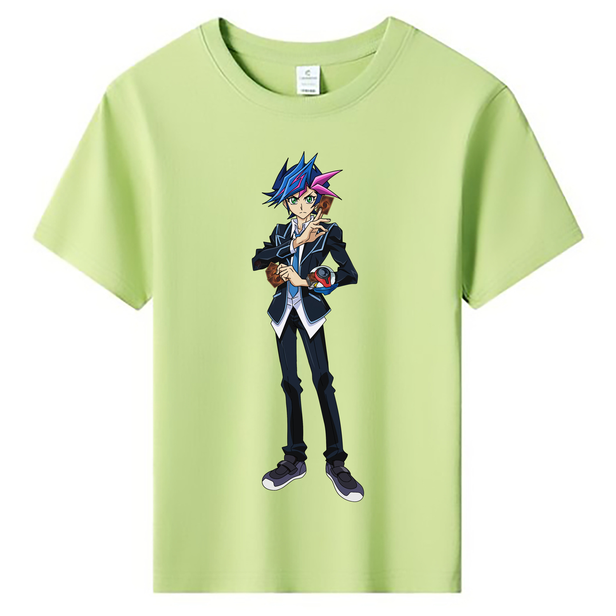（画像用） 遊☆戯☆王 Yu-Gi-Oh! 綿100％キッズTシャツ（フロントプリント）